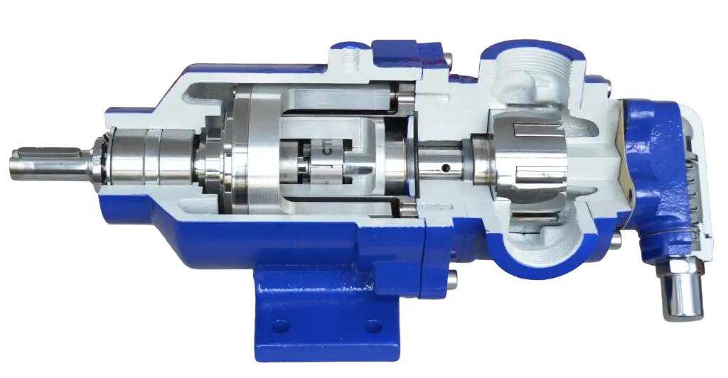 Innenzahnradpumpe mit Magnetkupplung