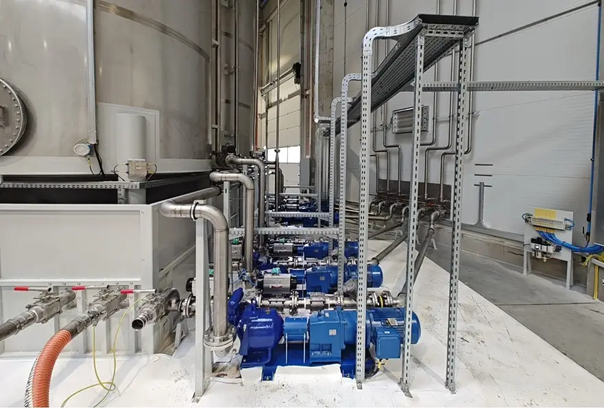 Einsatz in der Chemieindustrie